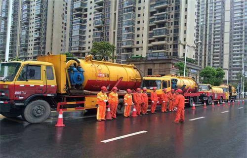 忻城市政管道清淤